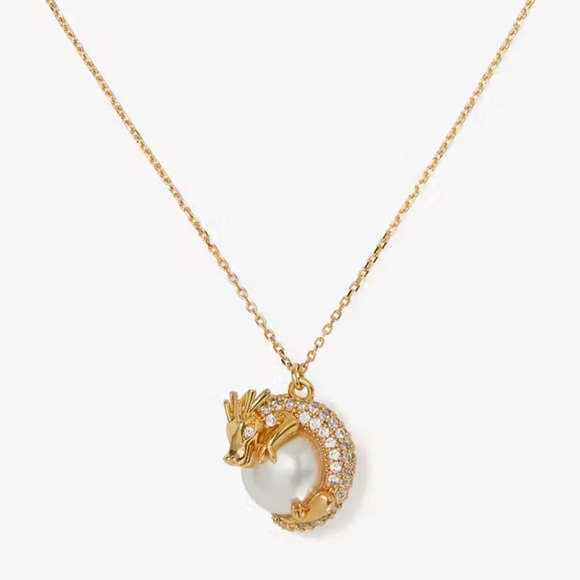 kate spade Jewelry - $98 Kate Spade Dazzling Dragon Pendant